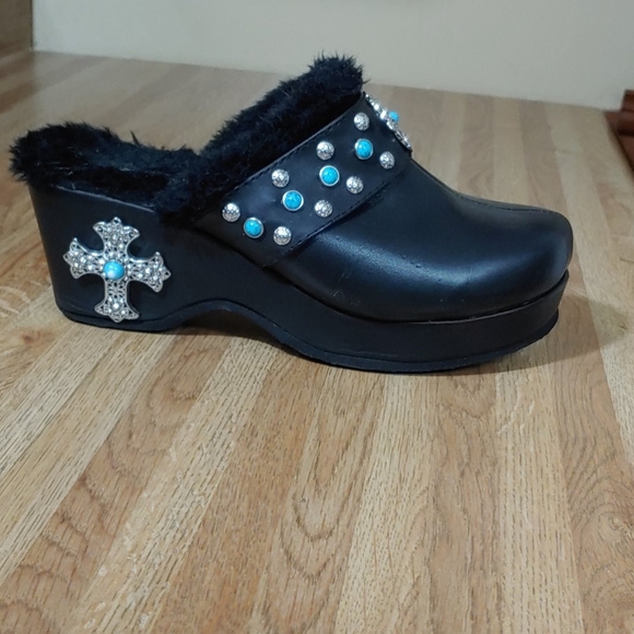 Grazie Jessup Leather Mules 7.5 - Picture 6 of 14